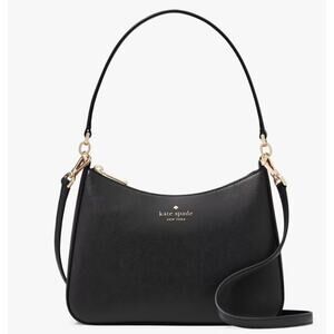 NWOT! Kate Spade Madison Convertible Shoulder Bag with Adjustable Strap Black